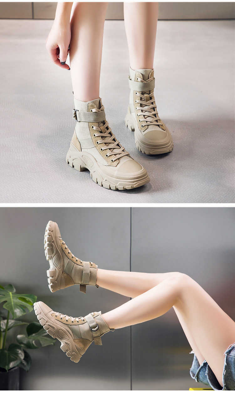Martin Boots Womens Autumn Three Color Fashion Boots Motorcycle Boots Thin Breathable Height Trendy Short Boots 240826