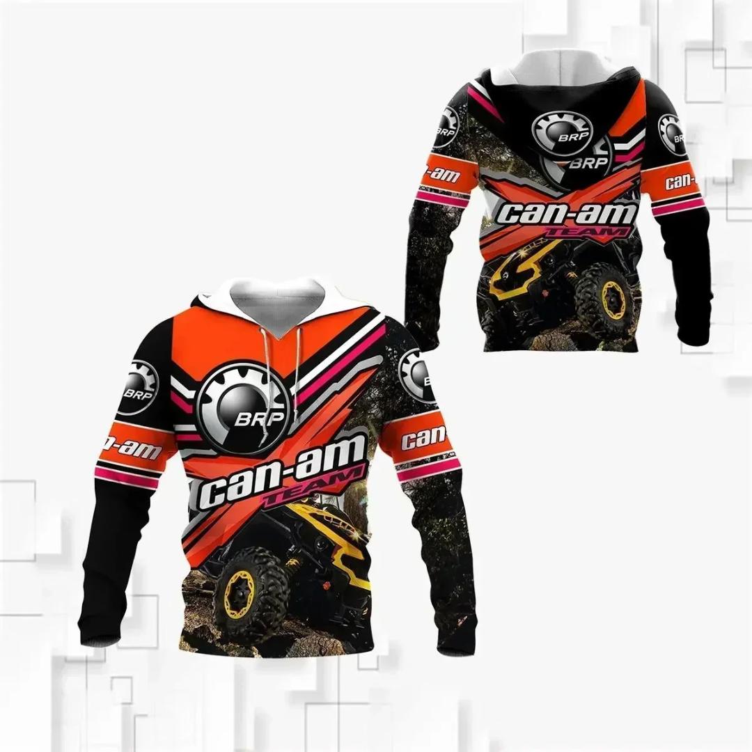 Brp Can-am 3DPrint Newest Off-road Racing Car Unique Men/Women Cozy Harajuku Casual Streetwear Hoodies/Zip/Sweatshirt Style -