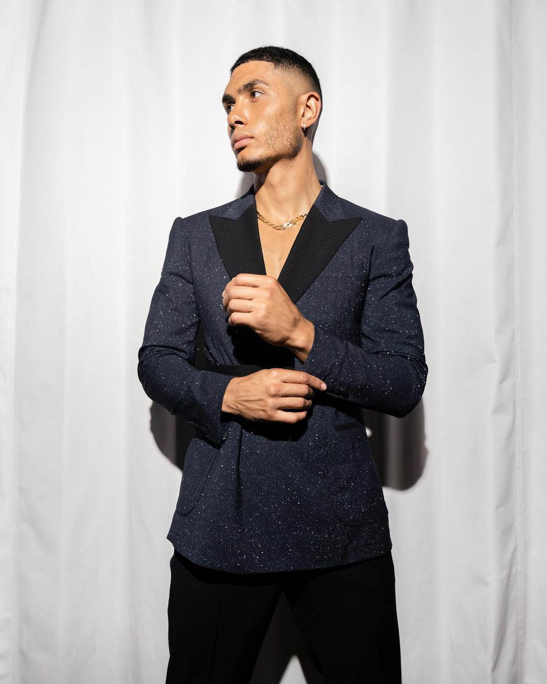 Shiny Wedding Suits Peaked Lapel Jacket 2Pieces Set Men's Tuxedo with Belt Tailored Dinner Prom Groom Blazer Custom Made Coat+Pants