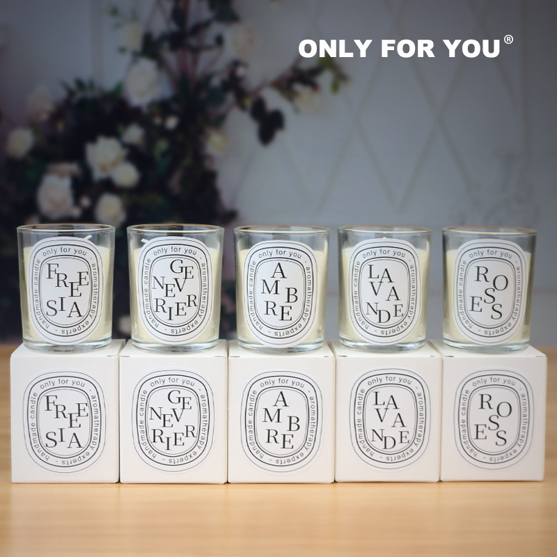 Scented Candle Christmas Gifts Set Dip Collection Scented Fragrance perfume Candles Birthday Wedding Party Favors Home Decorations w250329E387
