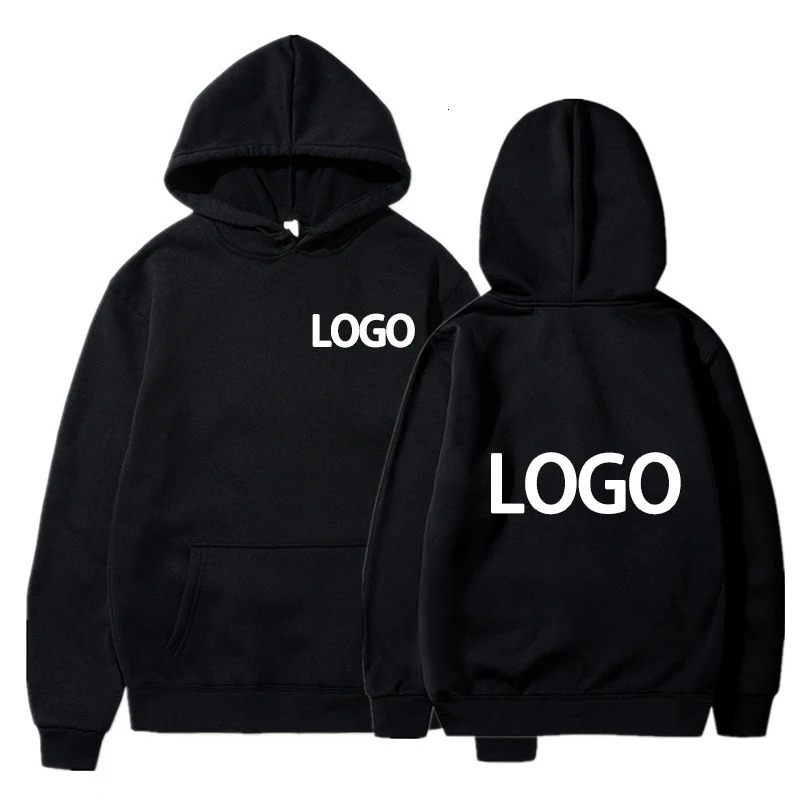 Customized Printed Men Women Hoodie Loose Casual Clothing Fashion Long Sleeve Hooded Pullover Personality Streetwear Sweatshirts 241011