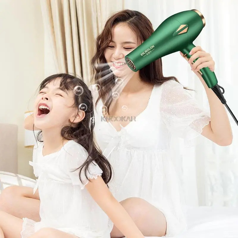 Hair Salon Hair Dryer Household High Power Light Negative Ion Hair Care Does Not Hurt Hair Silent Cold And Air 241009