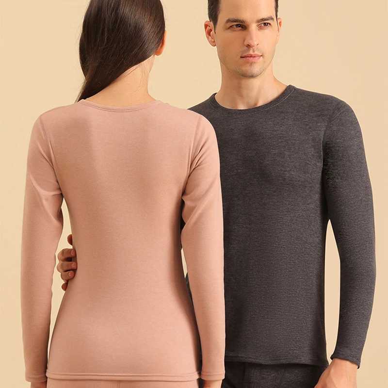 Women's Thermal Underwear Womens winter hot underwear winter clothing set womens wool hot underwear hot pants thick plus size Y241011MJIS