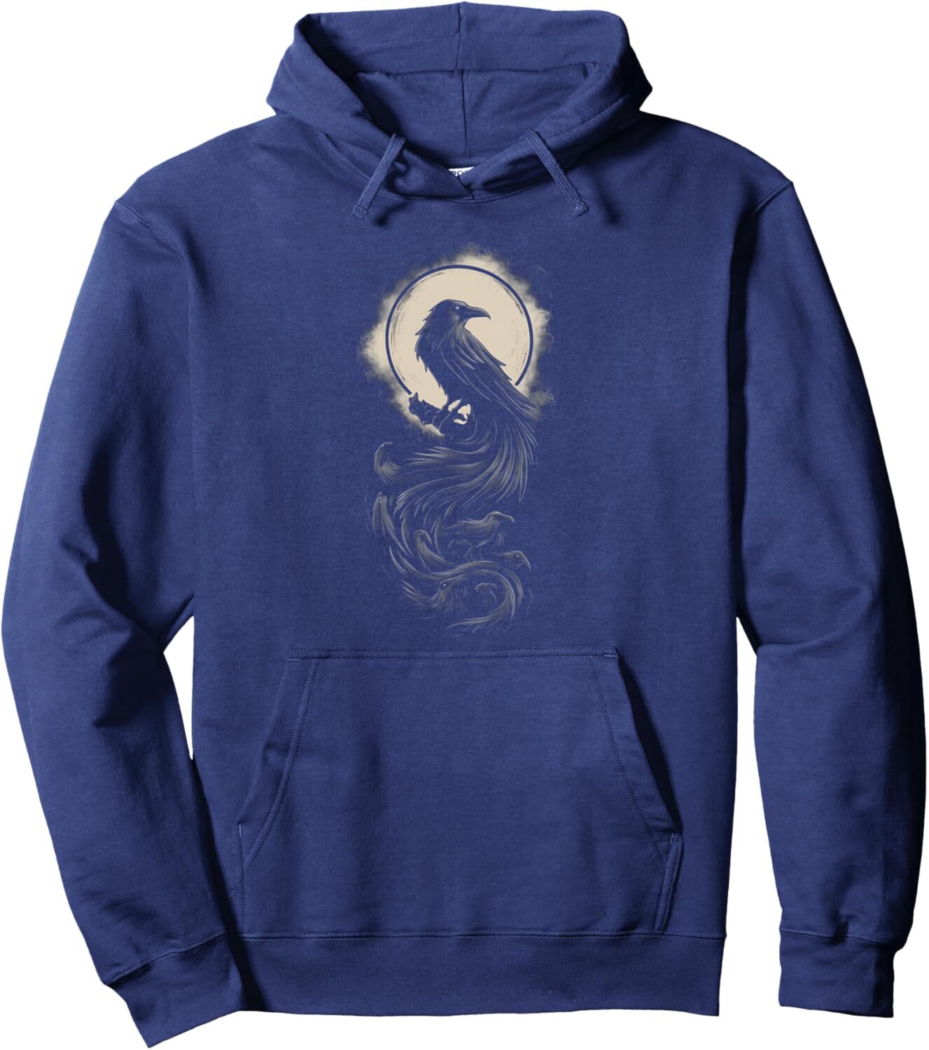 Hoodie for Mens Womens Raven Bird Cool Birdwatching Birder Bird Design Pullover Hoodie Graphic Hoodies sweatshirt Pullover Long Sleeve