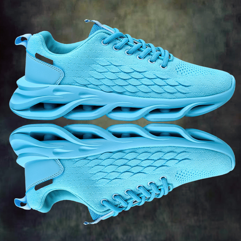 Breathable Sports Running Shoes: Fashionable Blade Sneakers Multi Colors dh910320090