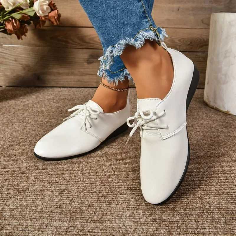 2024 genuine leather summer sandals womens casual shoes Moccasins soft toe womens shoes womens flat shoes Y241011