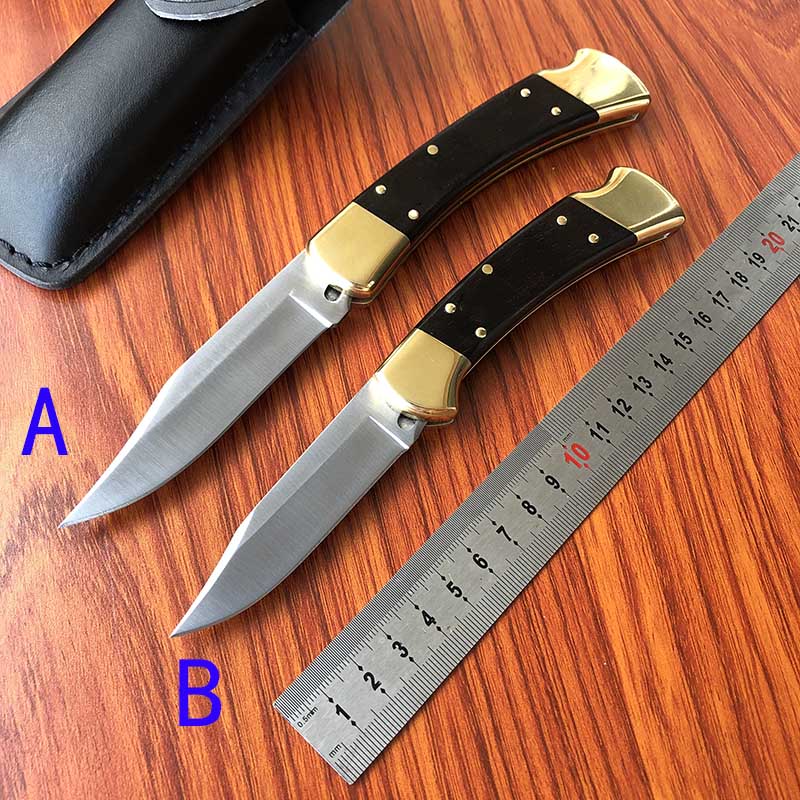 2025 New US Classic Style 110 112 Single Action Pocket Knife 440C Outdoor Hunting Camping Self Defense Survival Folding Knives