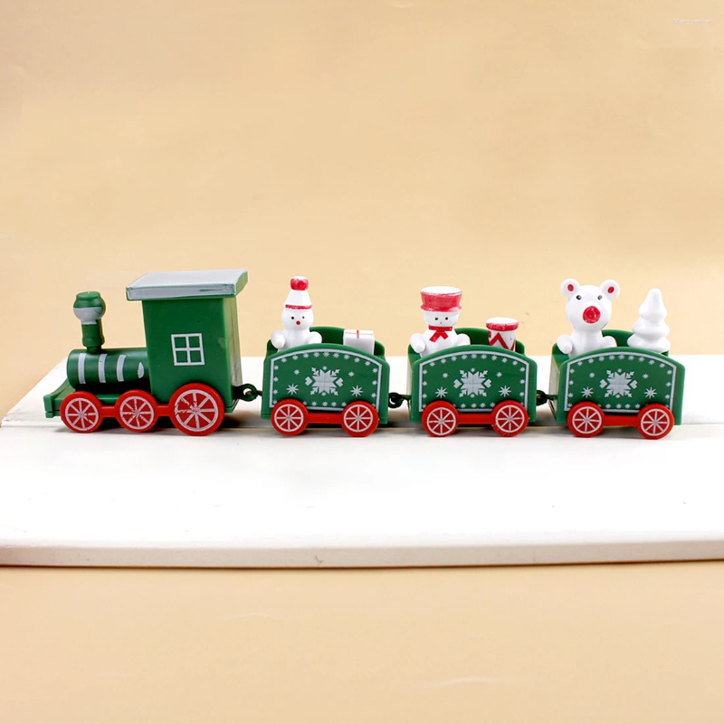 Decorations Christmas Train Ornament Merry Decoration Home Xmas Gifts Baking Party Year