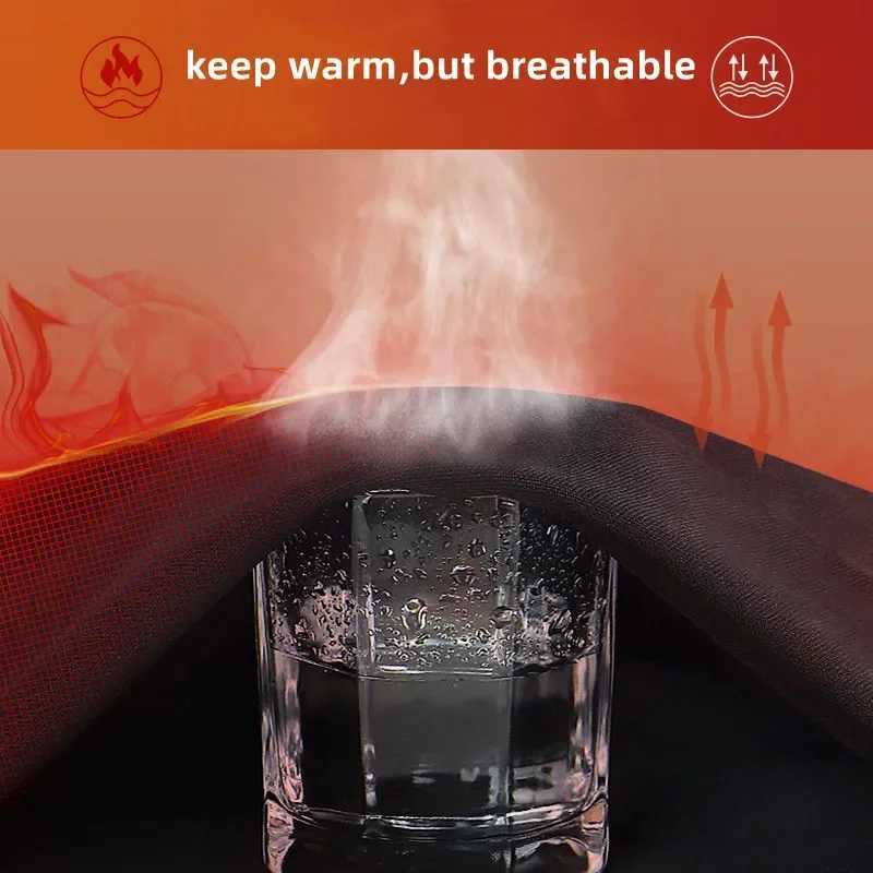 Women's Thermal Underwear Quick drying womens warm running clothes winter tops pants outdoor fitness sports skis underwear set Y2410112CNN