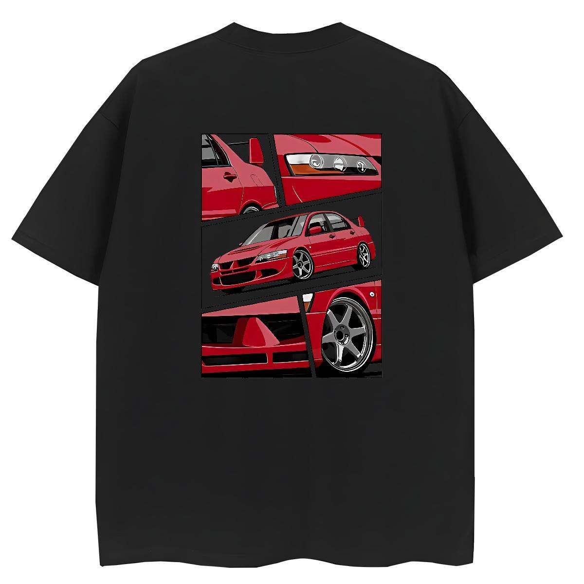 DIY T Shirt For Woman 100% Cotton 230g Crew Neck Breathable Sport car Womens Tshirts Female DIY Printed Tee Shirt