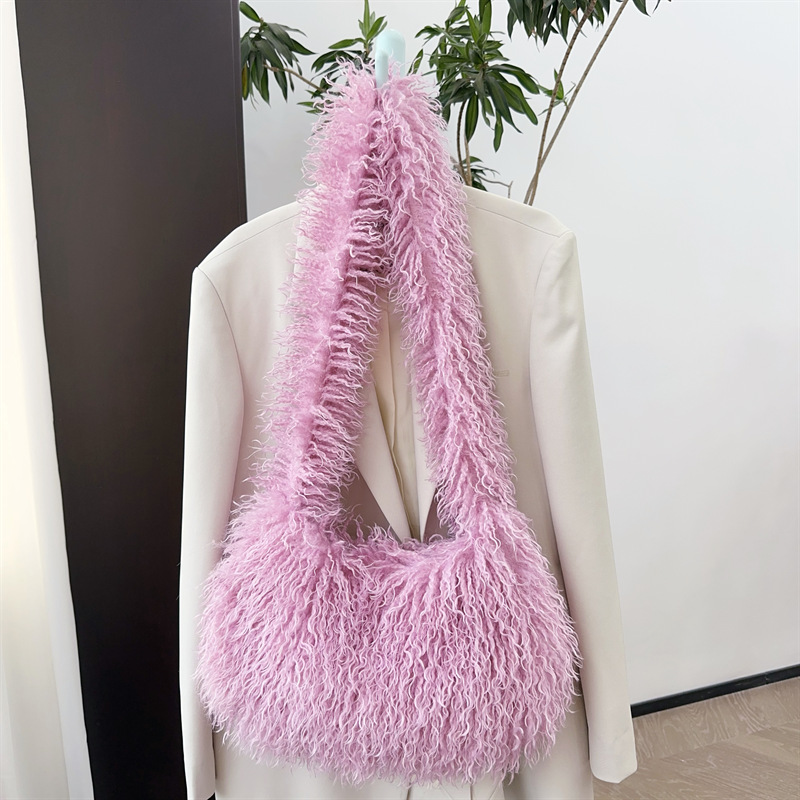 Lady crossbody Bag Winter Pumpkin Bag Girls Autumn Luxury Handbags Trendy Totes Bag Classic Warm Handbag Designer Shoulder Bag CRD2410113