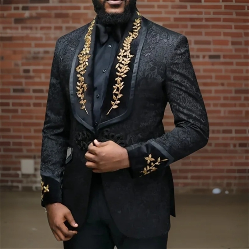 mens dress mens wedding party dress bridegroom man tuxedo performance suit 241010