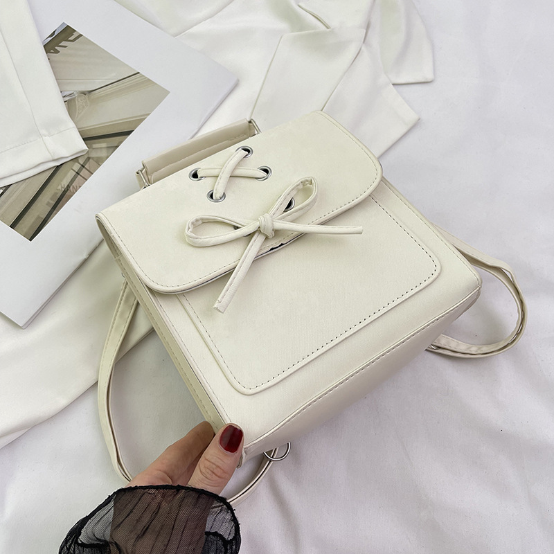 Shoulder for women small fresh fashionable Korean version butterfly bow cute hand-held shoulder bag backpack