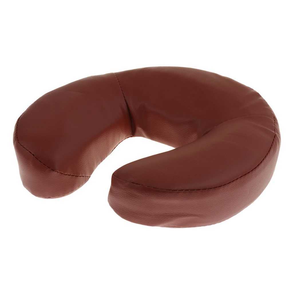 Soft Spa Massage Table Chair foam Face Rest Neck Headrest Pad for Massage Acupuncture Table Bed -27x28x6cm W240819