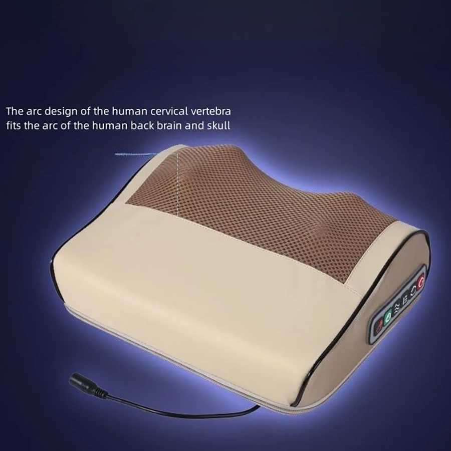 Hot selling electric Cervical finger press kneading 3D neck back and shoulder massager W240819