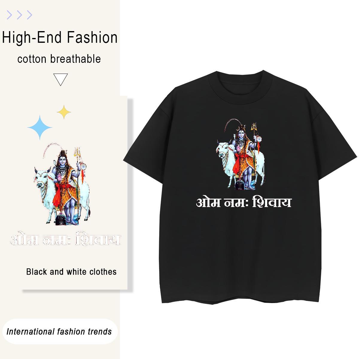 Factory Direct T shirt 230g 100% Cotton Comfortable Daily Outfit elephant Women Tshirts Soft Oversized Tops