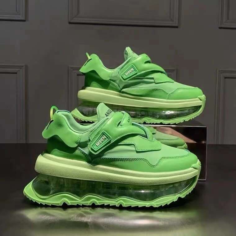 Women's Air-cushioned Green Damping Running Comfy Platform Shoes Brand Designer Sneakers for Women Perfume free shipping shoes