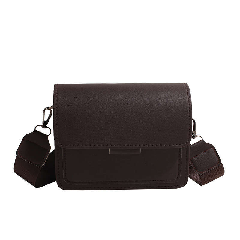 Bag for women 2024 autumn new trendy ins versatile wide strap small square fashionable single shoulder crossbody bag