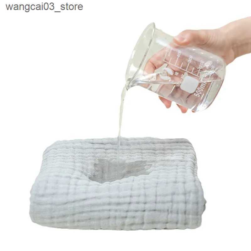 Blankets Swaddling 6 Layer Cotton Gauze Baby Blanket Newborn Muslin Baby Bath Towel Soft Swaddle Wrap Stroller Blanket Lange Bedding Items L240910