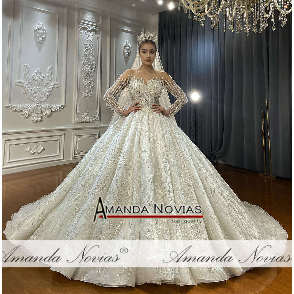 New Design Lace Wedding Dress Real Work