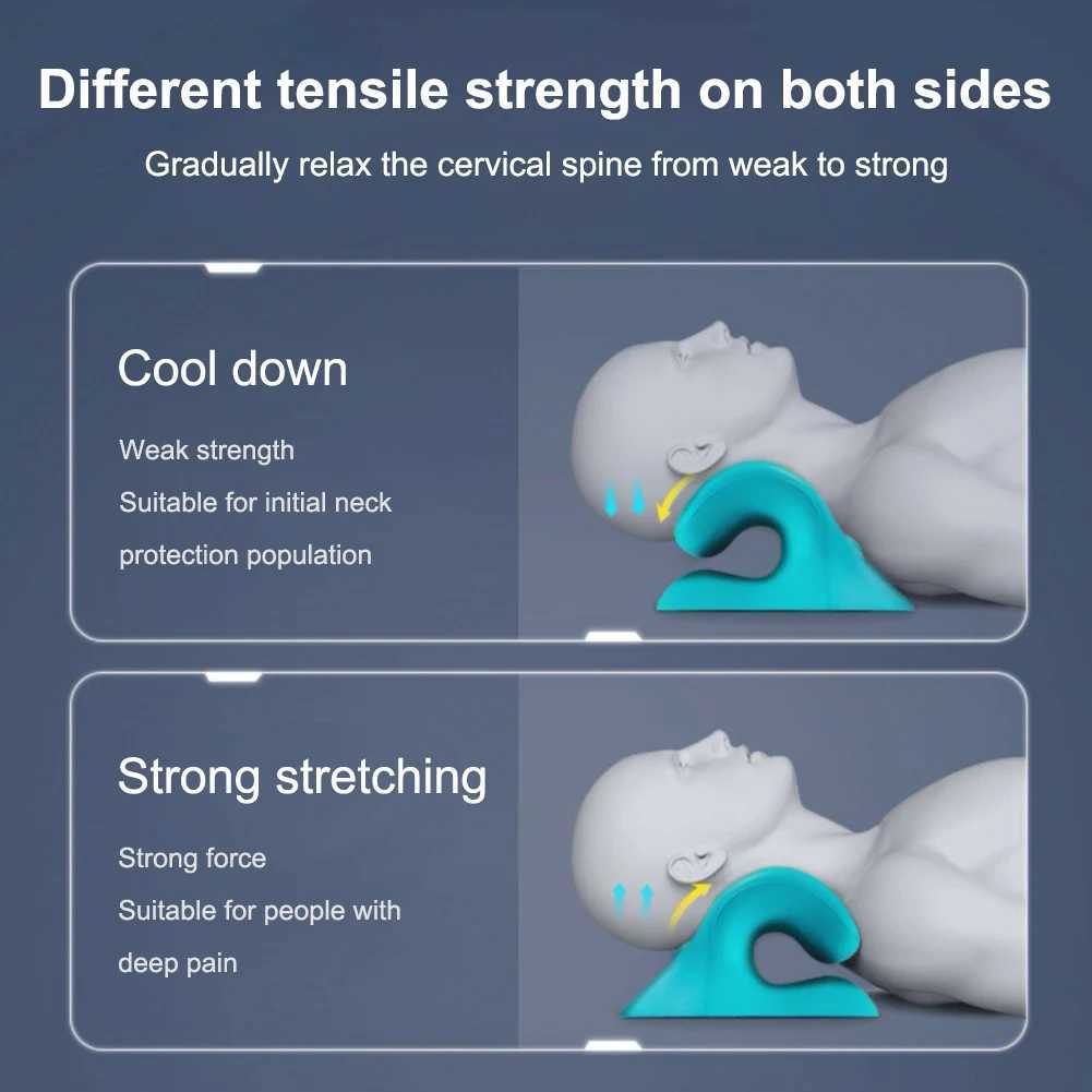 Cervical spine massage pillow conforms to ergonomics U-shaped pillow gravity finger pressure Cervical massage head and neck shoulder relaxation W24081