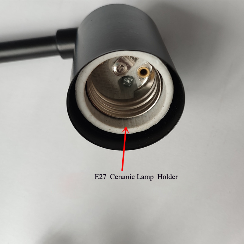 Reptile Aquarium metal lamp holder Led E27 lamp holder