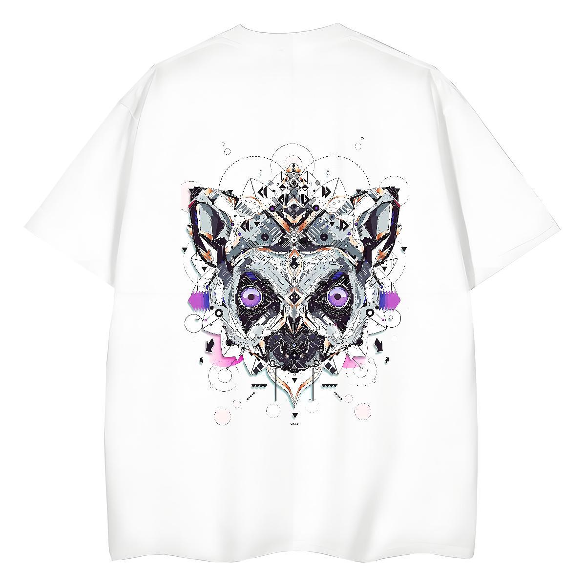 2024 Designer T Shirts Women 230g Pure Cotton Breathable Soft Sports Street Wear eye of the devil Womens Tshirts Loose Oversized Top Shirts