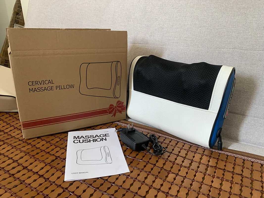 10D human massage spinal massage pillow wave shaped design 4-point plug-in version W240819