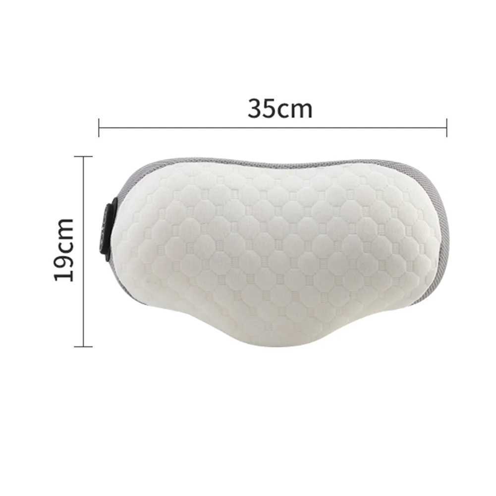 Soulder Neck Vibration Massage Pillow Comfortable Adjustable Massage Mode Birthday Christmas Gift W240819