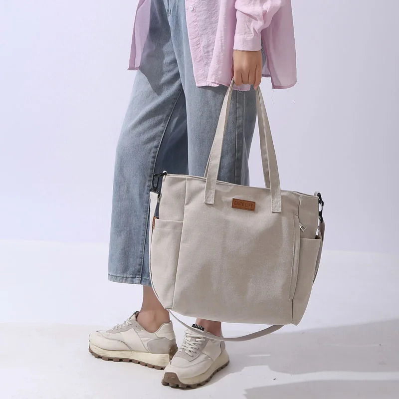 Womens handbag large capacity handbag student shoulder bag womens handbag 241008