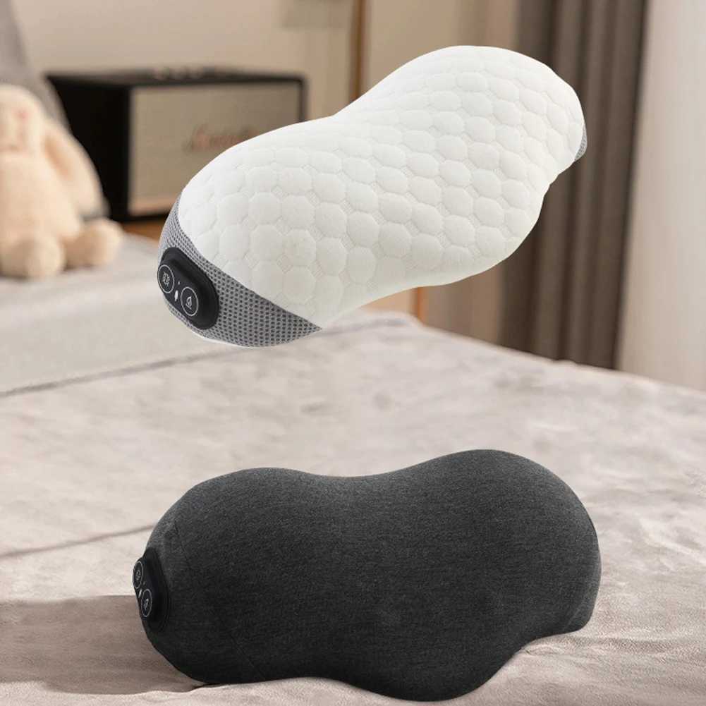 Soulder Neck Vibration Massage Pillow Comfortable Adjustable Massage Mode Birthday Christmas Gift W240819