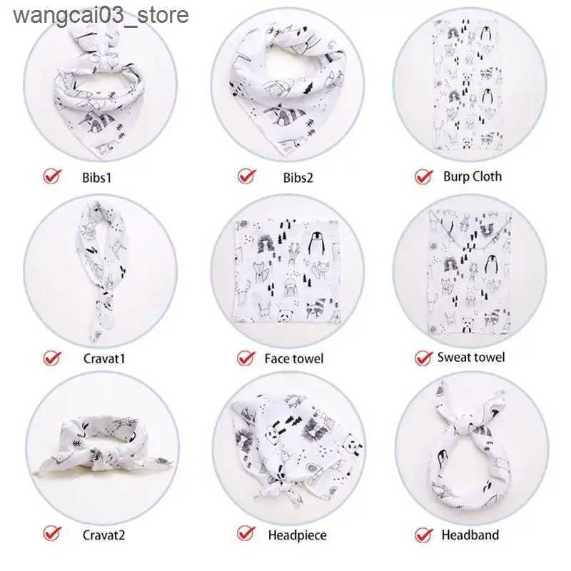 Blankets Swaddling 60*60cm Muslin Bamboo Cotton Baby Blanket Baby Newborn Blankets Newborn Swaddle Wrap Burp Cloths Towel Pielucha dropshipping L24091