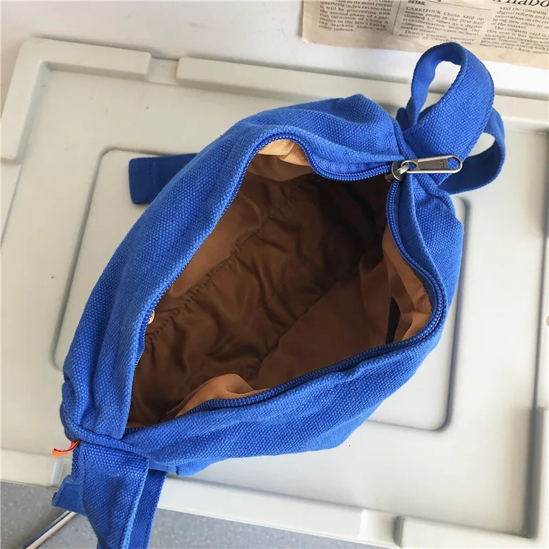 Literature and Art Canvas Bag Womens Shoulder Bag Korean Fashion Student Bag 241008