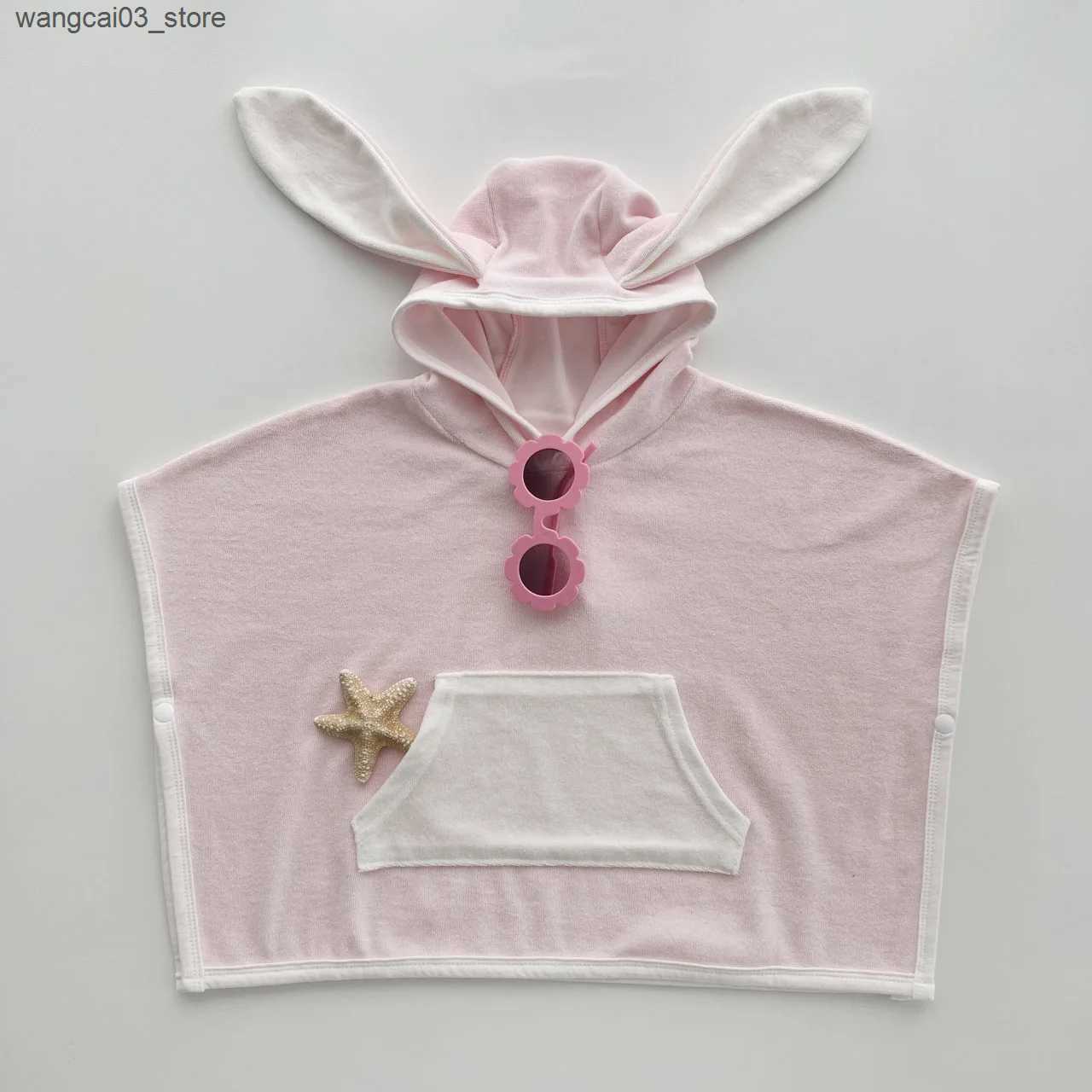 Blankets Swaddling Toddler Baby Hooded Towels Newborn Kids Bathrobe Super Soft Bath Towel Blanket Warm Sleeping Swaddle Wrap For Infant Boys Girls L24