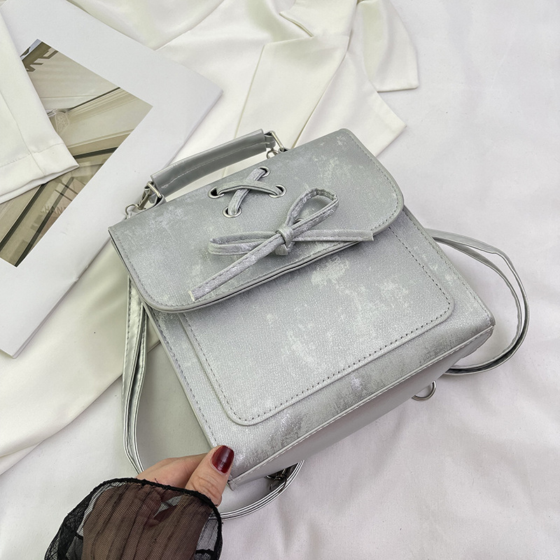 Shoulder for women small fresh fashionable Korean version butterfly bow cute hand-held shoulder bag backpack