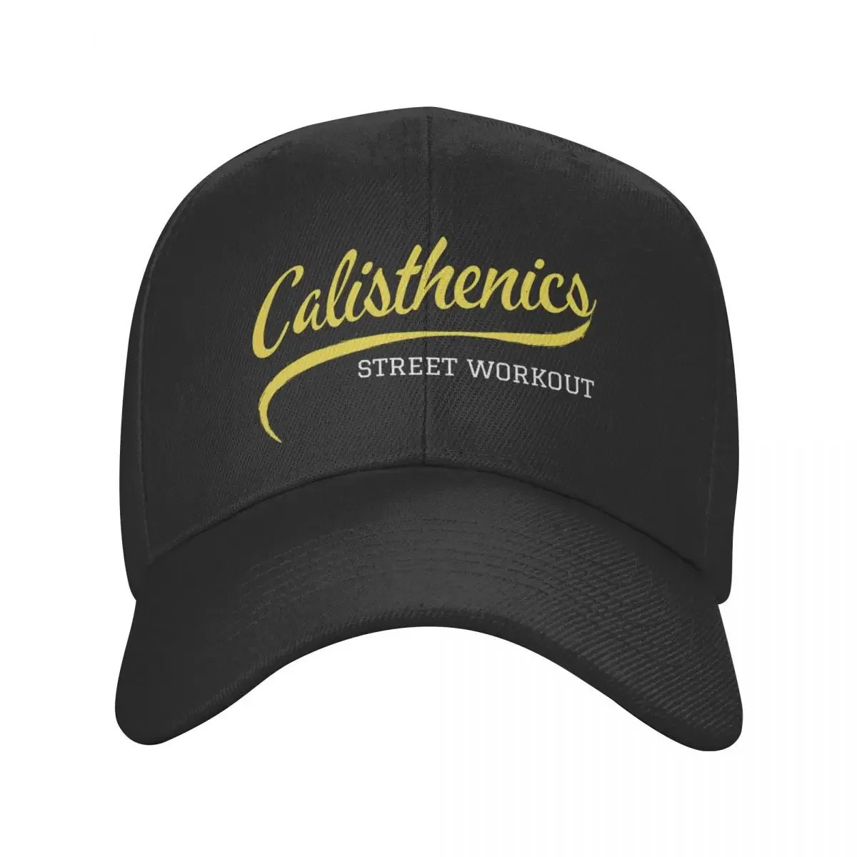 Calisthenics Street Exercise Script Letters Blue n Baseball Cap foam Party Hat Golf Mens Tennis Womens 241009