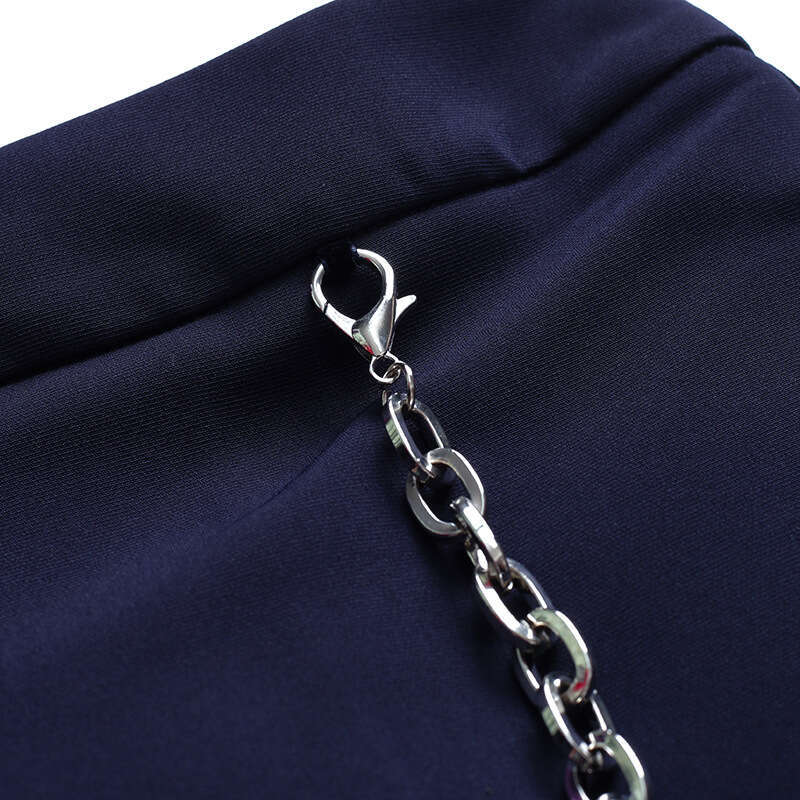 stand up collar top womens short skirt stylish long sleeved two-piece set fashionable slimming 2024 new set