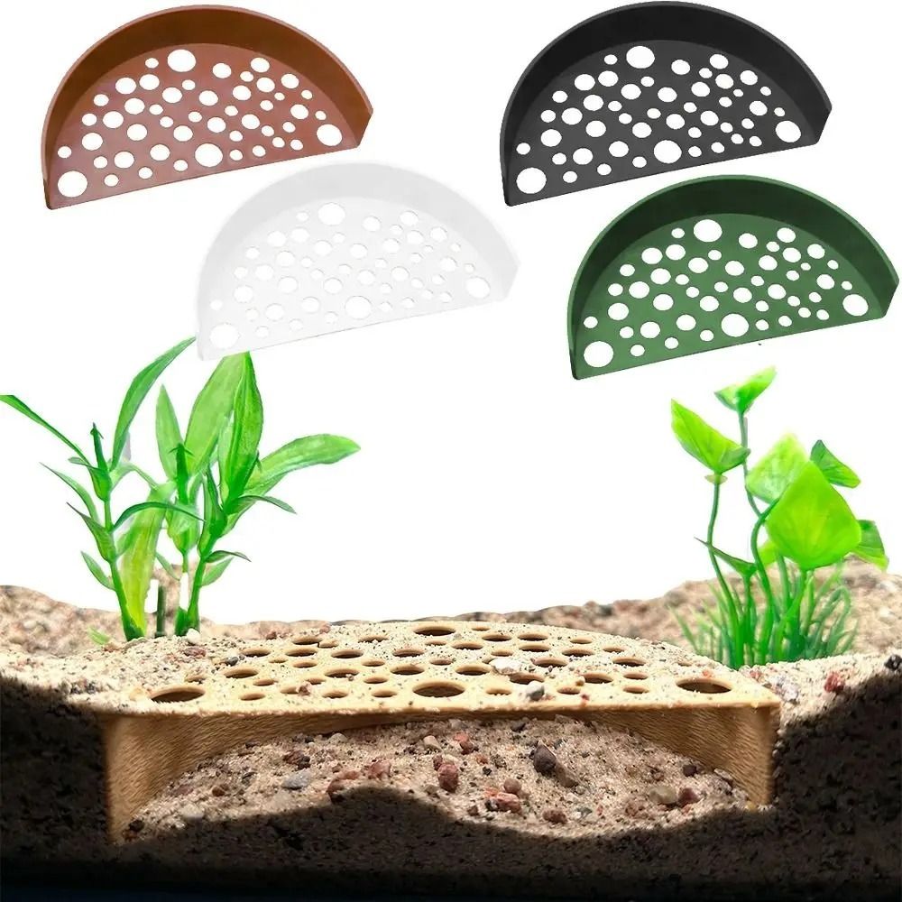 Shrimp Breeding Cave Shrimp Hide Aquarium Tunnel ABS Shrimp Shelter Hideout Hiding Breeder Fish Tank Pond Breeding Decor