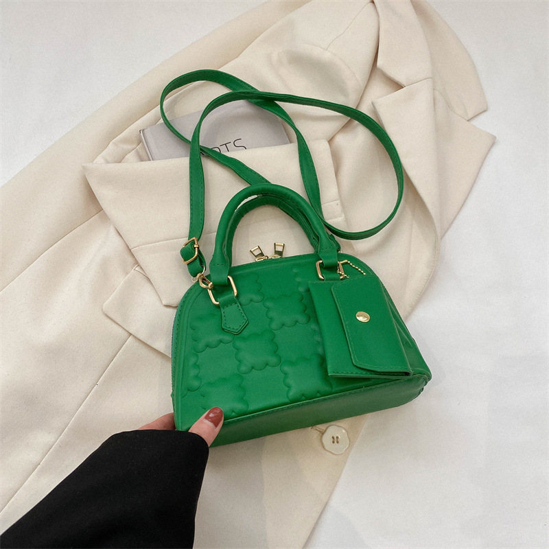 Western style shoulder handbag new fashion personalized crossbody casual simple shell women's bag