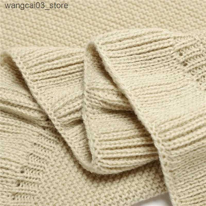 Blankets Swaddling Newborn Knit Blanket Organic Milk Frill Blankets Crochet Wool Blanket Baby Bath Towel Cobertor Bebe Muslin Swaddle L240910