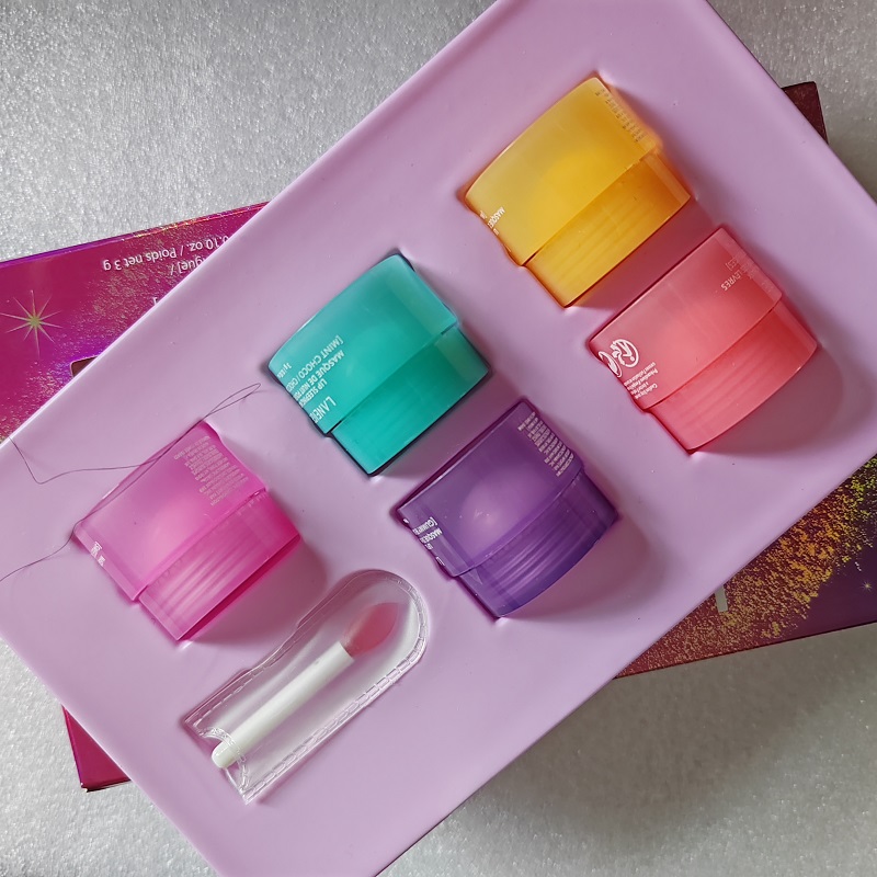 Midnight Minis 3G*5 Lip Mask Set Makeup Lip Balm Beauty Cosmetics