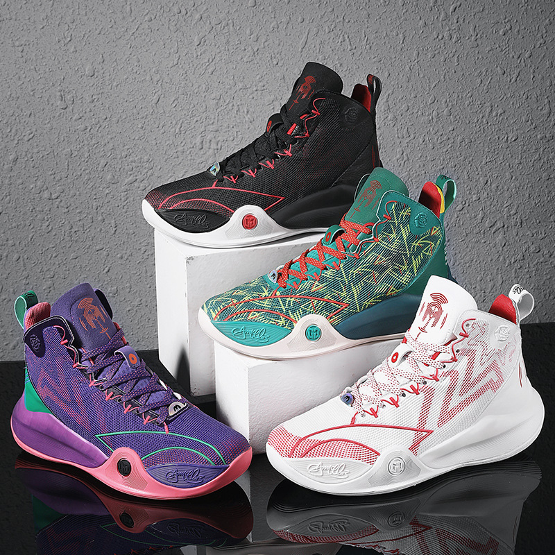 Green Red Christmas Color Scheme Basketball Sneakers Men Women Indoor Field Sports Shoes High Top Training Trainers Kids Basket