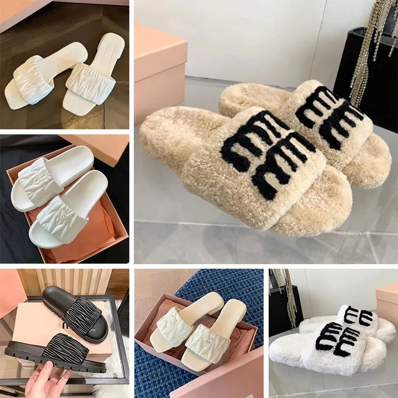 Slippers Woman Leather Fashionable Sandals Advanced Design Pink Blue Grace Comfort Slipper Outdoors Walk Seaside Beach