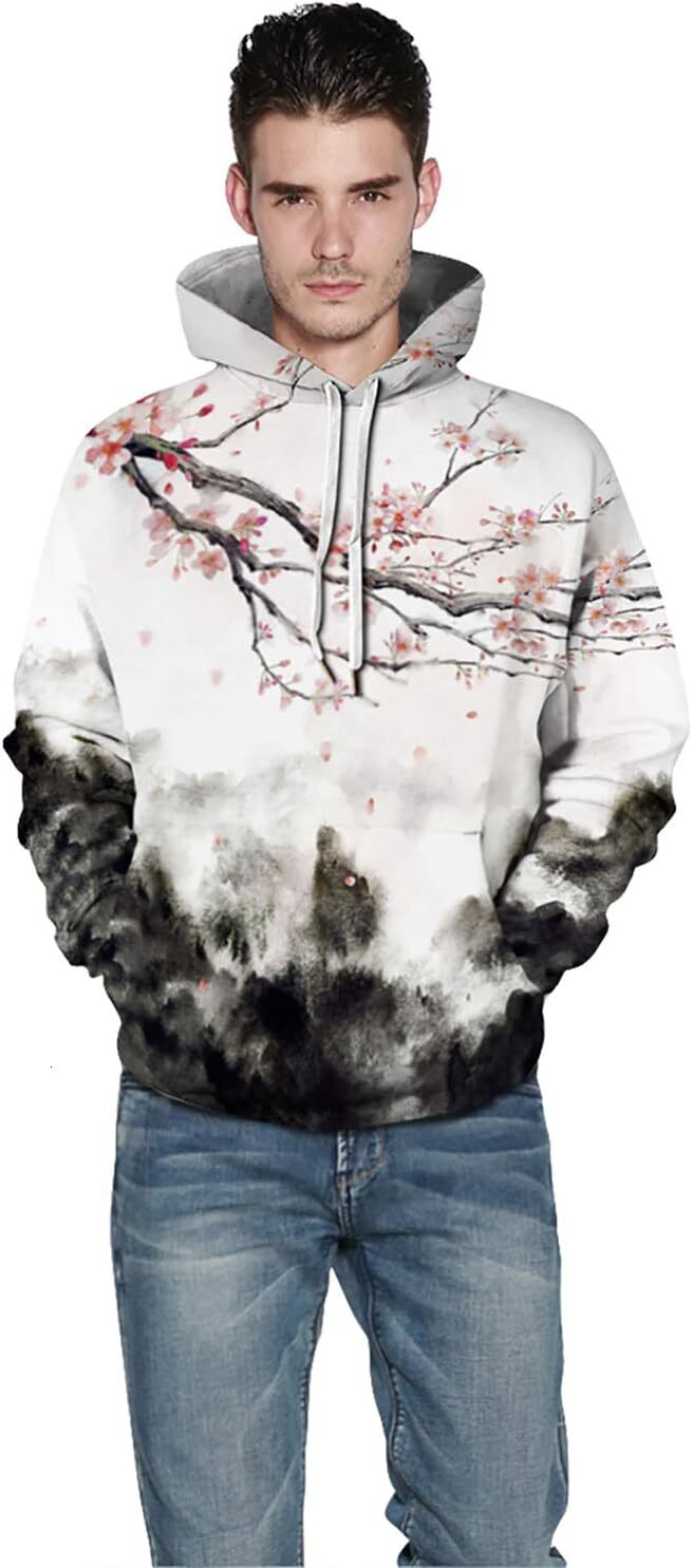 Hoodie for Mens Womens Unisex 3D Cartoon Cosmic Galaxy Printed Pullover Hoodies Hooded Sweatshirts for Sport and Party Graphic Hoodies sweatshirt