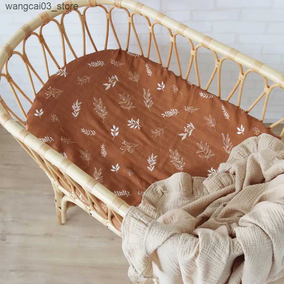 Blankets Swaddling Baby Blankets Newborn Bamboo Muslin Blanket 2 Layers Swaddle Blanket Organic Cotton New Born Receiving Blanket L240910