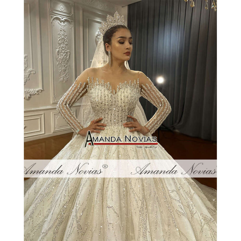 New Design Lace Wedding Dress Real Work