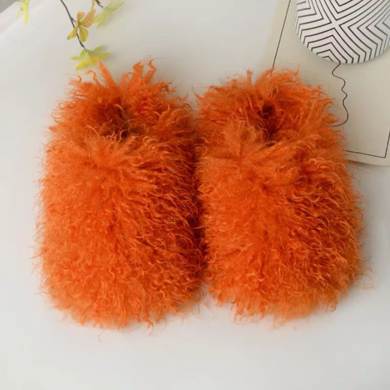 Fluffy Sandal for Women Winter Slipper Fur Warm Slides Flip Flop Flat Furry Outdoor Fashion Sandals