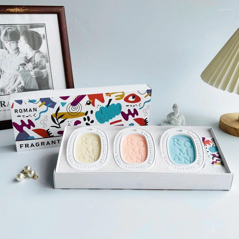 Candles Wardrobe Aromatherapy Three Pack Secret Pearl Home Indoor Fragrance Artifact Set With Hand Gift