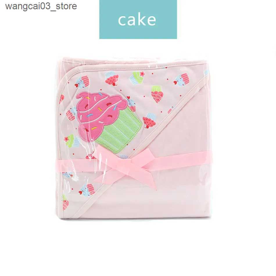 Blankets Swaddling Happyflute 1Pcs Baby Blanket 100% Cotton Infant Swaddle Stroller Wrap For Newborn Baby L240910