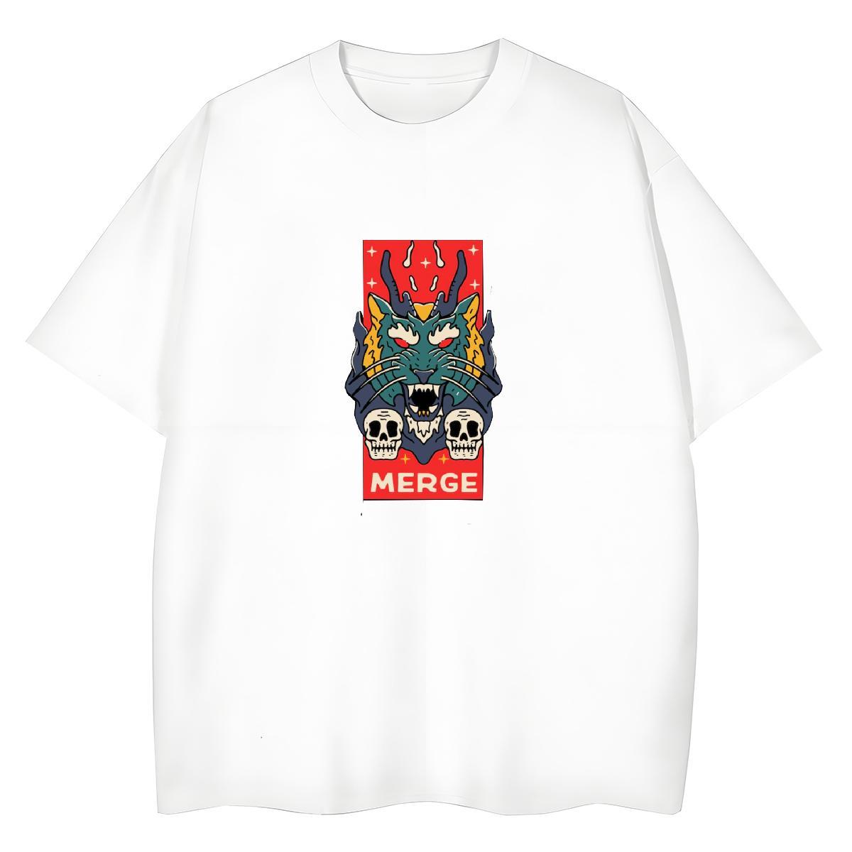 New Arrival T Shirt For Woman 100% Cotton 230g Breathable Hip Hop Street skull Women Tshirts Popular Skull Clothes